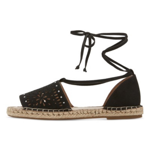 Mossimo Braelyn Ghillie Studded Lace Up Espadrille - Picture 2 of 5
